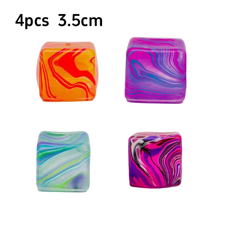 Needoh Soft and Glutinous Sensory Stress-relief Toy Cube Filled with Gel Stretchable Ball Soft Ice Blind Box Slow Rebound - Image 17