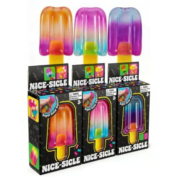 NeeDoh Sensory Stress Reliever Ice Cream Squishy Slow Rebound Stress Ball Anti-Anxiety Squeeze Objec Sensory Toys Birthday Gifts