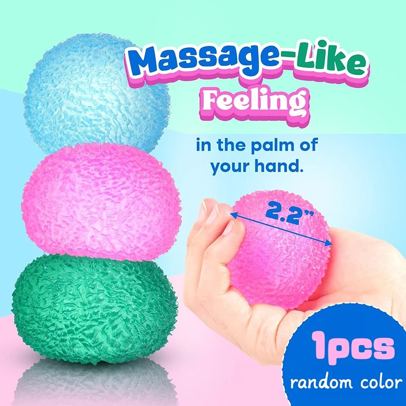 Colorful Squeeze Ball Toy Soft Mochi Toy Slow Rebound Stress Relief Toys Squishy Sensory Fidget Toy For Children Adults Gifts