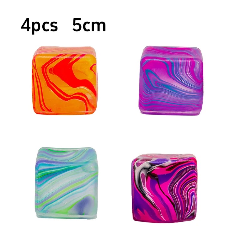 Needoh Soft and Glutinous Sensory Stress-relief Toy Cube Filled with Gel Stretchable Ball Soft Ice Blind Box Slow Rebound - Image 16