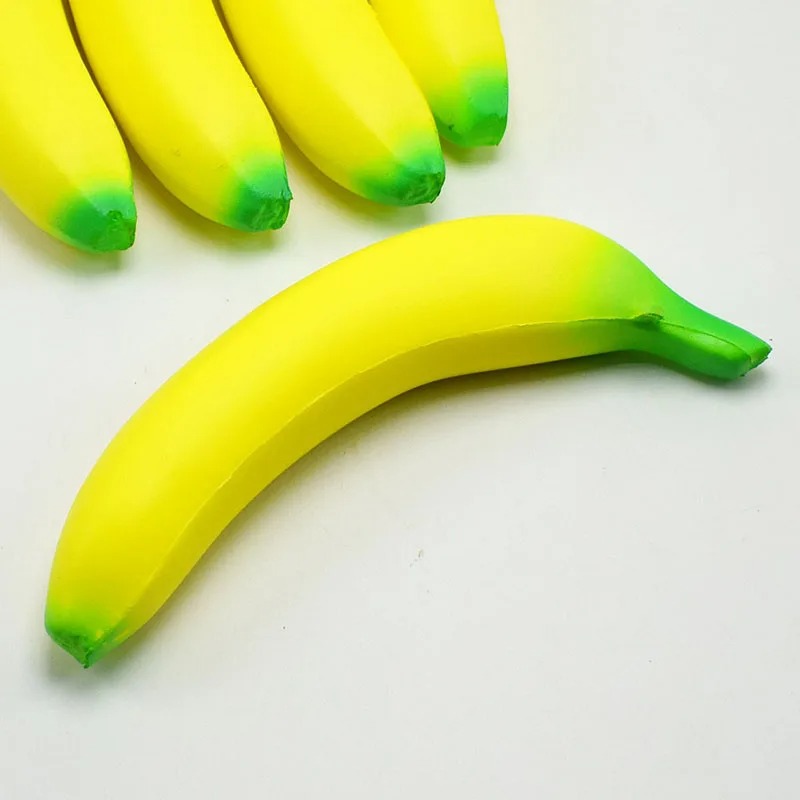 Anti-stress Squishy Banana Toys Slow Rising Jumbo Squishy Fruit Squeeze Toy Funny Stress Reliever Reduce Pressure Prop - Image 4
