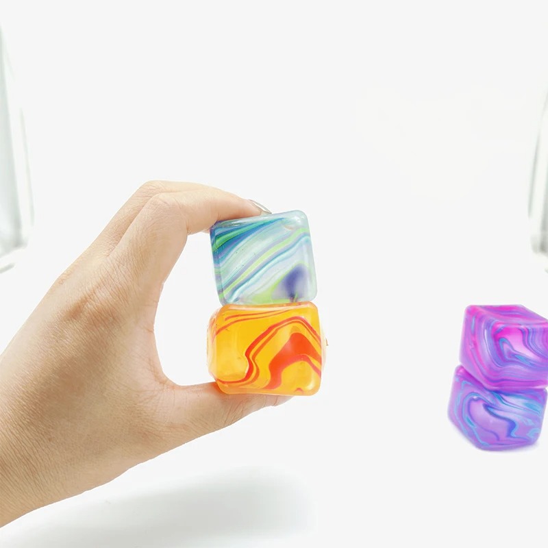 Needoh Soft and Glutinous Sensory Stress-relief Toy Cube Filled with Gel Stretchable Ball Soft Ice Blind Box Slow Rebound - Image 4