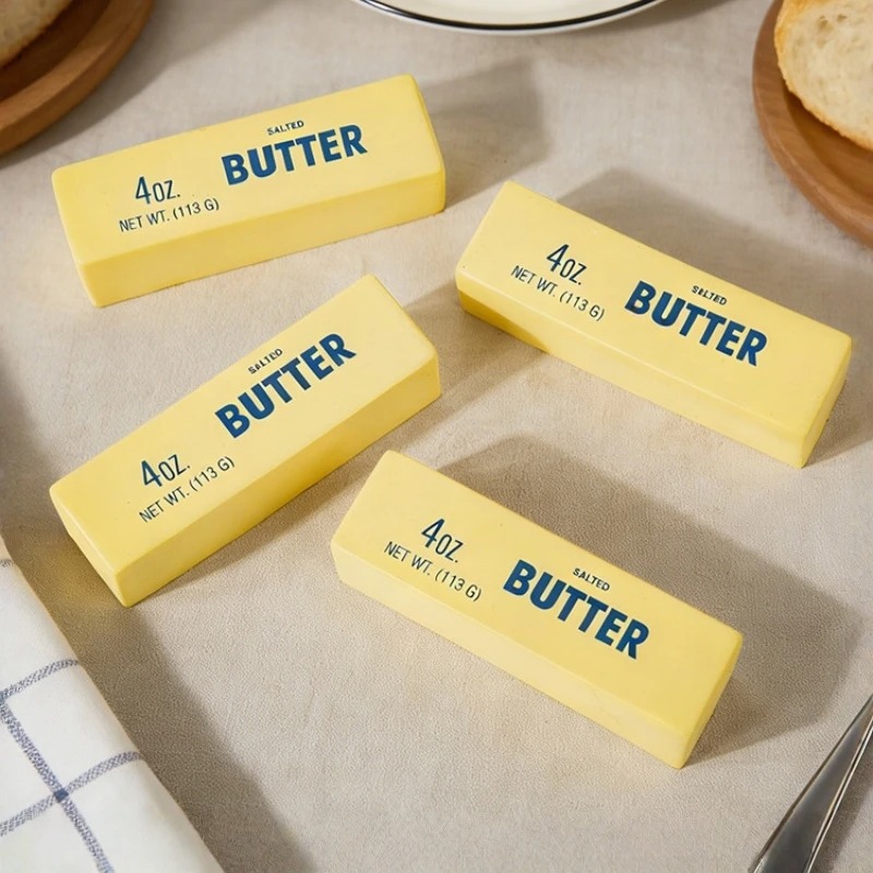 Butter Stick Squishy Fidget Toys Funny Squeeze Elastic Cheese Toy Unzip Slow Rise Squeeze Prank Children's Birthday Gift - Image 7