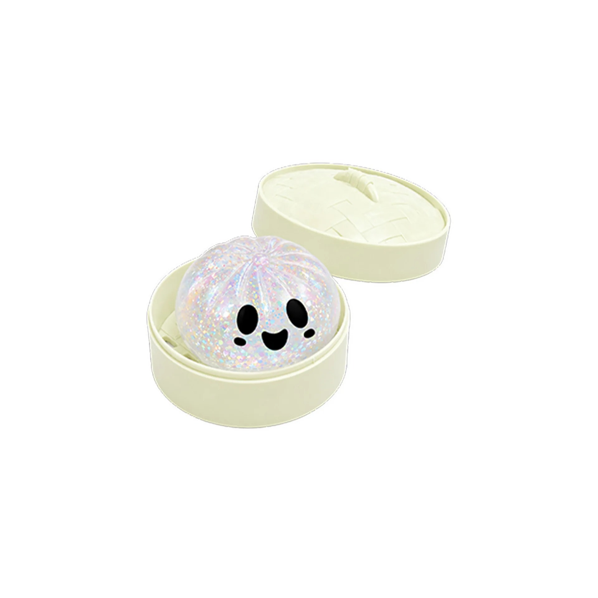 Halloween Themed Glitter Squishy Dumpling Stress Relief Bun 8.5CM Simulated Bun Slow Rebound Squeeze Spooky Ghost Pumpkin Design - Image 8