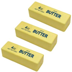 Butter Stick Squishy Fidget Toys Funny Squeeze Elastic Cheese Toy Unzip Slow Rise Squeeze Prank Children's Birthday Gift